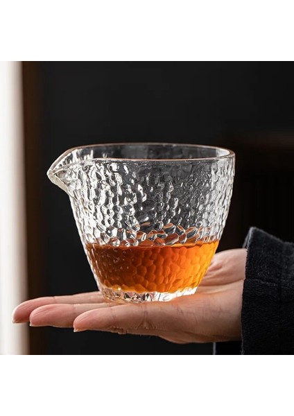 210 ml Isıya Dayanıklı Cam Çay Sürahi Gongdaobei Chahai Kungfu Çay Aksesuarları Çay Bardağı (Yurt Dışından)