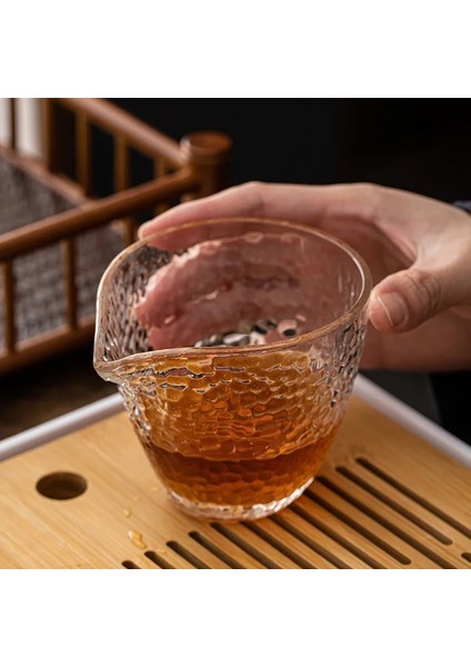 210 ml Isıya Dayanıklı Cam Çay Sürahi Gongdaobei Chahai Kungfu Çay Aksesuarları Çay Bardağı (Yurt Dışından) modelleri