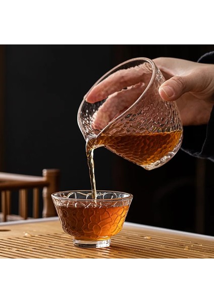 210 ml Isıya Dayanıklı Cam Çay Sürahi Gongdaobei Chahai Kungfu Çay Aksesuarları Çay Bardağı (Yurt Dışından) fırsatları