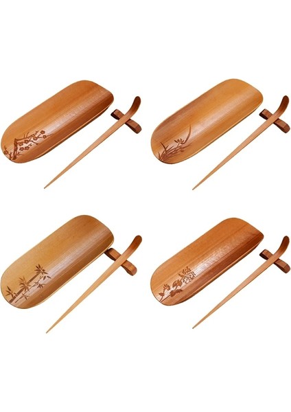 Orkide 3 Parça Bambu Çay Aracı Set Çay Kepçe Çay Kazıyıcı Çay Rafı Taşınabilir Bambu Çay Kaşığı Çin Çayı Sanatı (Yurt Dışından) fiyatları