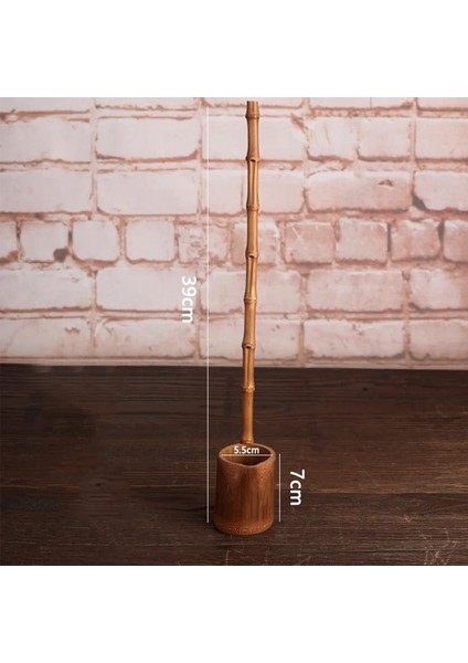 Stil 7 Çin Tarzı Bambu Mini Kaşık Uzun Saplı Şeker Kaşık Kahve Çay Kepçe Gereçler Kaşık Ev Mutfak Pişirme Aracı Malzemeleri (Yurt Dışından)
