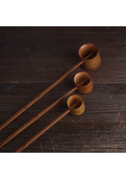 Stil 7 Çin Tarzı Bambu Mini Kaşık Uzun Saplı Şeker Kaşık Kahve Çay Kepçe Gereçler Kaşık Ev Mutfak Pişirme Aracı Malzemeleri (Yurt Dışından)
