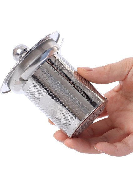 1pc Yeniden Kullanılabilir Paslanmaz Çelik Çay Süzgeci Örgü Demlik Sepeti Gevşek Çay Yaprağı Demlikler Kupa Çaydanlık Teaware Için Bitki Filtresi S/m/l (Yurt Dışından) fırsatları