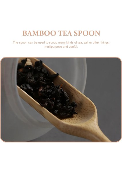 Gösterildiği Gibi 2 Gevşek Yaprak Çay Töreni Aksesuarları Kaşık Bambu Çay Kaşığı Oyma Kepçe Çay Takımı (Yurt Dışından) modelleri