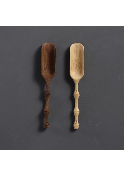 Gösterildiği Gibi 2 Gevşek Yaprak Çay Töreni Aksesuarları Kaşık Bambu Çay Kaşığı Oyma Kepçe Çay Takımı (Yurt Dışından) indirimleri