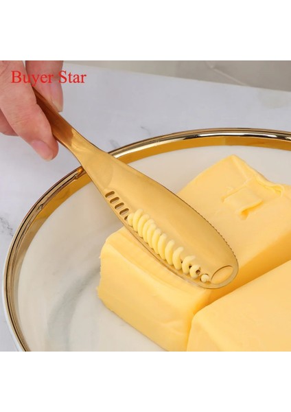 4 Adet Gümüş-A 4 Adet Paslanmaz Çelik 3 In 1 Tereyağı Bıçağı Peynir Tatlı Serpme Makineleri Krem Bıçaklar Gereçler Çatal Bıçak Takımı Tatlı Araçları Tost Kahvaltı Için (Yurt Dışından) fırsatları