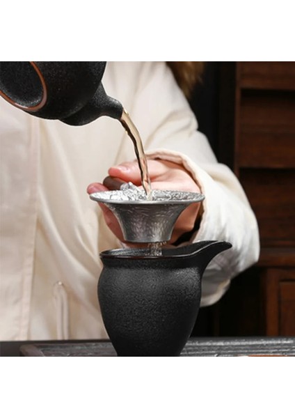Sarı Saf Kalay Çay Drenaj El Yapımı Çekiç Kabartmalı Anti-Oksidasyon Çay Filtresi Kung Fu Çay Seti Aksesuarları Çay Drenaj Çay Süzgeçleri (Yurt Dışından) modelleri