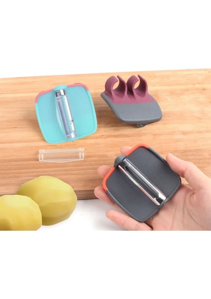 G Mutfak Parmak Tutulan Palmiye Soyucu Kolay Tutma Aletleri Sebze Meyve Dilimleyici Keskin Bıçak Soyucu Mutfak Dış Mekan Aksesuarları (Yurt Dışından) modelleri