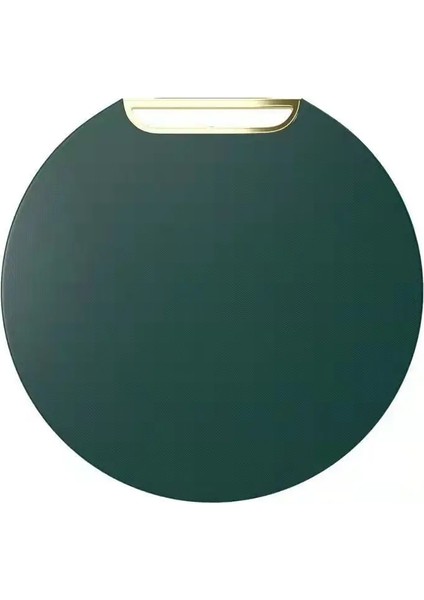 340X325X13MM Altın Kaplama Kalınlaştırılmış Kesme Tahtası Kaymaz Anti-Küf Pe Plastik Yuvarlak Dönebilen Yeşil Yapışkan Tahta Ped Kesme Tahtası (Yurt Dışından) modelleri