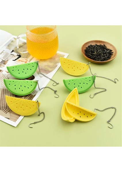 01 Çay Süzgeci Silikon Çay Demlikler Yaratıcı Gül Limon Yaprağı Çay Süzgeçleri Taşınabilir Çay Elek Filtre Araçları Teaware Süzgeç Mutfak Aksesuarları (Yurt Dışından)