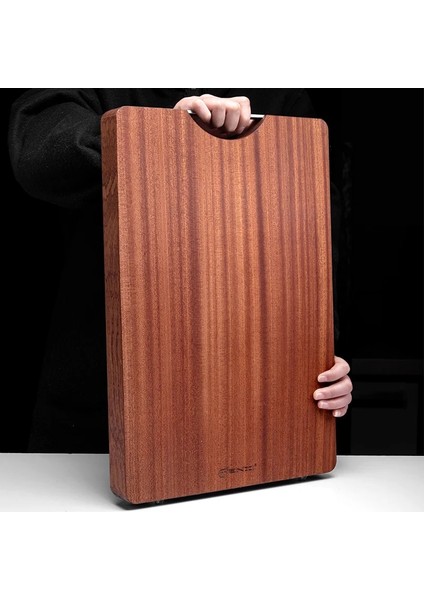 30CM Ahşap Kesme Tahtası Çift Taraflı Kesme Tahtası Kullanarak Drenaj Su ve Neme Dayanıklı Mutfak Kesme Tahtası Mutfak Gereçleri (Yurt Dışından)