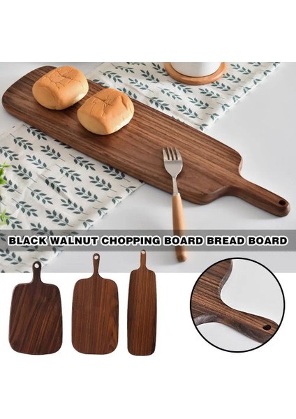 17 35 cm Siyah Ceviz Kesme Tahtası Ekmek Tahtası Ahşap Kesme Suşi Tepsisi Meyve Tahtası Araçları Meyve Mutfak Ekmek Asılabilir P H0P8 (Yurt Dışından) fırsatları