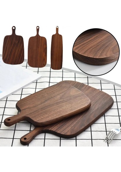 17 35 cm Siyah Ceviz Kesme Tahtası Ekmek Tahtası Ahşap Kesme Suşi Tepsisi Meyve Tahtası Araçları Meyve Mutfak Ekmek Asılabilir P H0P8 (Yurt Dışından) indirimleri