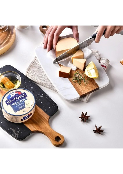 Mermer Dikiş Akasya Mangium Çift Taraflı Kesme Tahtası Batı Biftek Meyve Doğrama Tahtası Peynir Ekmek Kesme Tabağı (Yurt Dışından) fiyatları