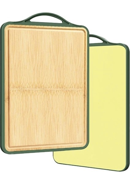 Sarı Bambu 36X24X1.8CM Kesme Tahtası (Yurt Dışından)