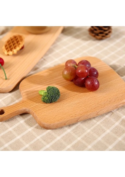 D Kaliteli Mutfak Ahşap Doğrama Blokları Kayın Ceviz Kesme Tahtası Pizza Ekmek Meyve Suşi Tepsisi Asılabilir Kaymaz Mutfak Aletleri (Yurt Dışından)