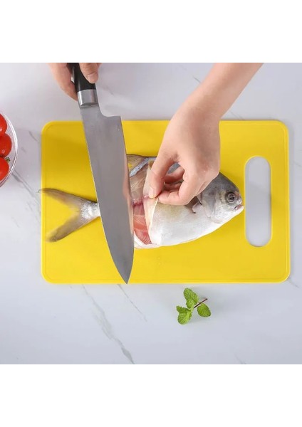 Macenta Pp Küçük Kesme Tahtası Plastik Kesme Gıdalar Açık Havada Kamp Blokları Mutfak Gadget Kaymaz Meyve Sebze Araçları Aksesuarları (Yurt Dışından)