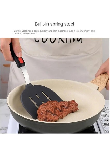 Eğimli Uzun Maça Spatula Silikon Yumuşak Silikon Kenar Isıya Dayanıklı Modern Minimalist Basit Moda Mutfak Aletleri Mutfak Eşyaları Küçük Spatula (Yurt Dışından) indirimleri