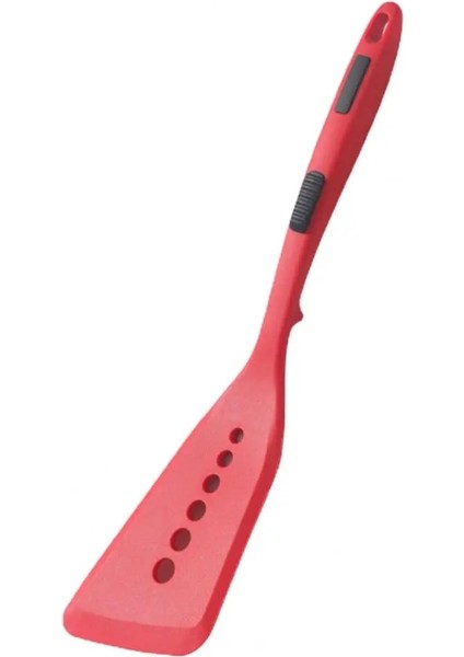 Kırmızı 2 Adet Mükemmel Spatula Seti Çevre Dostu Oluklu Spatula Yapışmaz Silikon Oluklu Balık Turner Spatula Seti Pişirme (Yurt Dışından) indirimleri