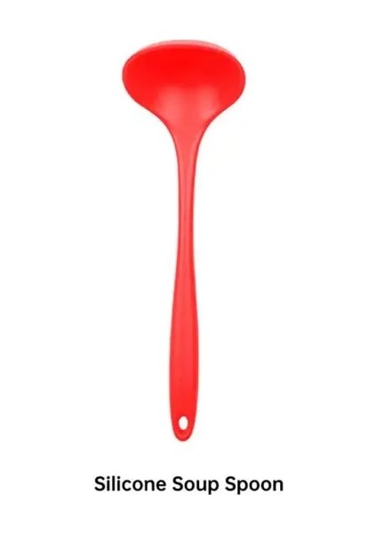 07 Isıya Dayanıklı Silikon Kaplar Spatula Pota Yumurta Çırpıcı Kürek Kaşık Yapışmaz Kaplar Pişirme Araçları Pişirme Gereçleri (Yurt Dışından)