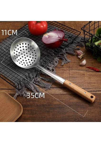 I Dayanıklı Taşınabilir Paslanmaz Çelik Yapışmaz Turner/kepçe Gıda Wok Spatula Kaşık Mutfak Gereçleri Pişirme Gereçleri Tencere Spatula (Yurt Dışından)