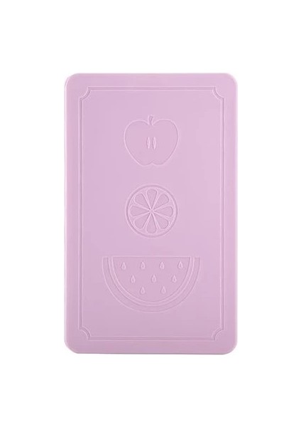 Pembe Açık Katlanabilir Kesme Tahtası Kamp Seyahat Mini Meyve Tahtası Taşınabilir Plastik Küçük Kullanışlı (Yurt Dışından)