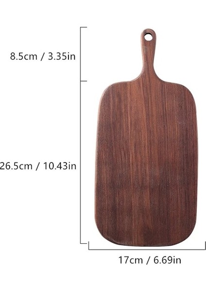 Ceviz B Mutfak Ahşap Doğrama Blokları Ceviz Pizza Ekmek Meyve Kayın Kesme Tahtası Dayanıklı Kaymaz Asılabilir Mutfak Aletleri Aksesuarları (Yurt Dışından)