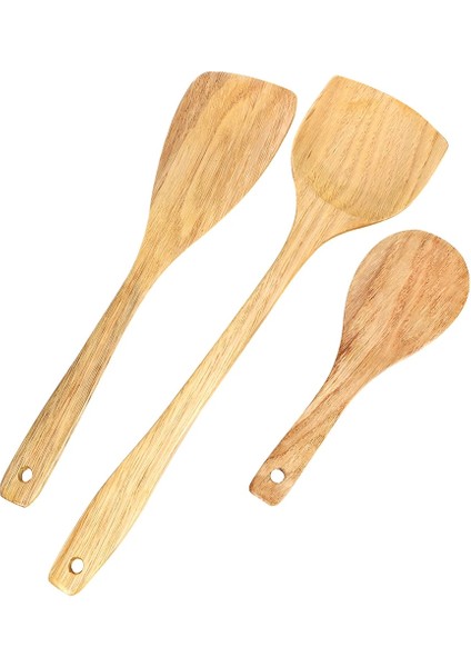 39 cm Mutfak Pişirme Aracı Pirinç Kaşığı Tencere Ahşap Spatula Yapışmaz Tava Mutfak Aksesuarları Ahşap Kürek Ahşap Turner (Yurt Dışından)