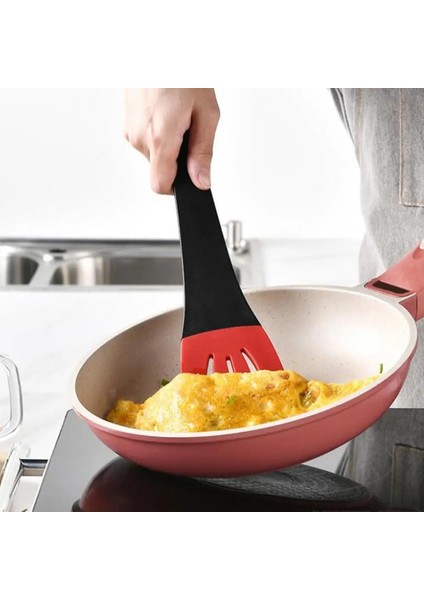 Gri Ayrılabilir Dayanıklı Silikon Malzeme Kürek Gereçler Yüksek Sıcaklığa Dayanıklı Gıda Spatula Yapışmaz Biftek Aksesuarı (Yurt Dışından) modelleri