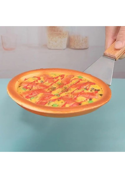 Bir Kızartma Yumurta Kürek Paslanmaz Çelik Izgara Spatula Turner Balık Flipper Dayanıklı Saplı Kızarmış Biftek Gözleme Kürek Mutfak Eşyaları (Yurt Dışından) fırsatları