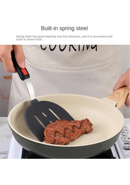 Eğimli Uzun Kürek Spatula Yuvarlak Saplı Yumuşak Silikon Kenar Modern Minimalist Isıya Dayanıklı Basit Moda Mutfak Aletleri Mutfak Eşyaları Küçük Spatula (Yurt Dışından) fiyatları