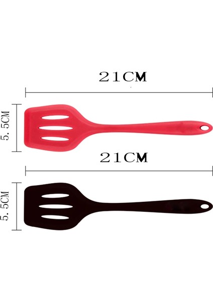 Kırmızı Yumurta Balık Kızartma Tavası Kepçe Pişirme Gereçleri Kızarmış Kürek Silikon Çeviriciler Spatula Mutfak Aletleri Alet Pişirme Termostabilitesi (Yurt Dışından) fırsatları