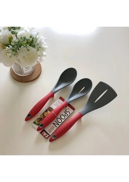 Sızdıran Kaşık Sarı Joie Yaratıcı Gıda Sınıfı Naylon Sızdıran Kaşık Yüksek Sıcaklığa Dayanıklı Büyük Çorba Kaşığı Uzun Saplı Yapışmaz Pişirme Spatula (Yurt Dışından) fırsatları