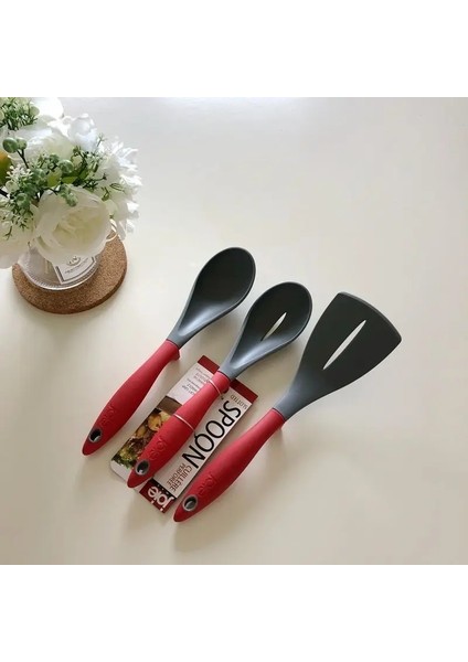 Sızdıran Kaşık Sarı Joie Yaratıcı Gıda Sınıfı Naylon Sızdıran Kaşık Yüksek Sıcaklığa Dayanıklı Büyük Çorba Kaşığı Uzun Saplı Yapışmaz Pişirme Spatula (Yurt Dışından) indirimleri