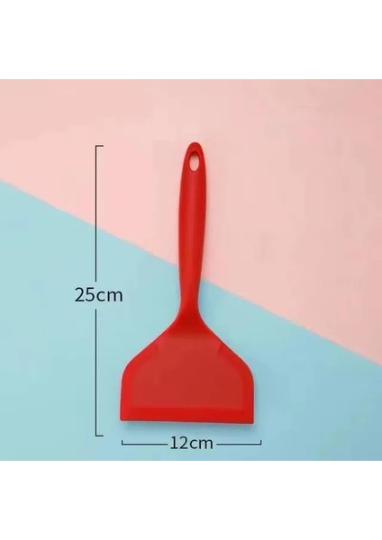 Stil 8 1 Adet Mutfak Eşyaları Kazıyıcı Pro Ev Silikon Spatula Sığır Eti Yumurta Geniş Pizza Küreği Yapışmaz Çeviriciler Gıda Kaldırıcılar Spatula (Yurt Dışından)