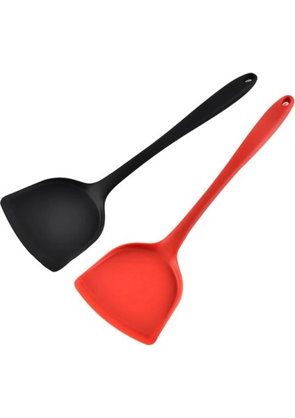 Yüksek Sıcaklık Dayanımı ile Siyah Gıda Sınıfı Silikon Turner Yapışmaz Yemek Kaşığı Kürek Mutfak Eşyası Turner (Yurt Dışından) modelleri
