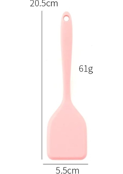 S-Siyah Küçük Silikon Wok Spatula Pişirme Turner Yapışmaz Sığır Eti Yumurta Mutfak Kazıyıcı Pizza Küreği Mutfak Aksesuarları (Yurt Dışından) fırsatları