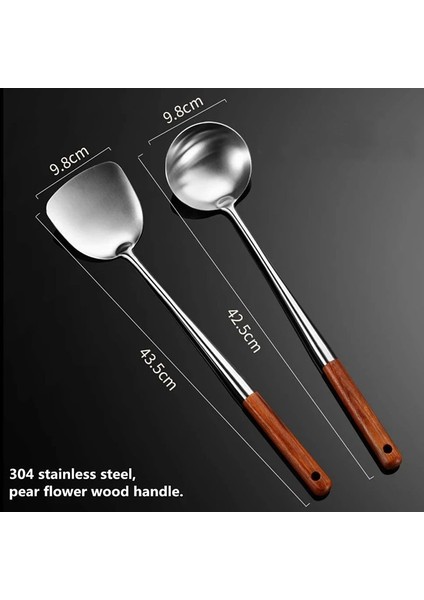 C2 304 Paslanmaz Çelik Wok Spatula Pişirme Ekipmanları Ev Aksesuarları Mutfak Eşyaları Için Mutfak Eşyaları De Mutfak Mutfak Eşyaları (Yurt Dışından) fiyatları