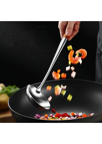 C2 304 Paslanmaz Çelik Wok Spatula Pişirme Ekipmanları Ev Aksesuarları Mutfak Eşyaları Için Mutfak Eşyaları De Mutfak Mutfak Eşyaları (Yurt Dışından) indirimleri