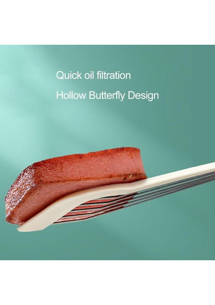 Beyaz Kullanışlı Pişirme Spatula Gıda Sınıfı Asılı Delik Rahat Kavrama Sığır Eti Yumurta Mutfak Kazıyıcı Kızartma Küreği Çok Fonksiyonlu (Yurt Dışından) fiyatları