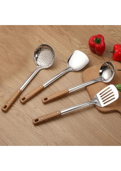 Stil 4 Çorba Kaşığı Saplı Pişirme Spatulası Paslanmaz Çelik Pirinç Kaşığı Çorba Kepçesi Catering Sofra Takımı Mutfak Eşyası Cocina Accesorio (Yurt Dışından) fiyatları