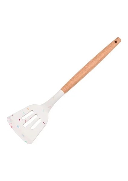 Auburn Silikon Mutfak Eşyası Yapışmaz Mutfak Eşyaları Pişirme Aracı Pota Turner Spatula Tong Tencere Pişirme Gadget Utensílios De Cozinha (Yurt Dışından)