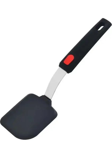 Uzun Yoğun Kürek Mutfak Eşyaları Yumuşak Silikon Kenar Basit Moda Isıya Dayanıklı Modern Minimalist Mutfak Aletleri Mutfak Eşyaları Küçük Spatula Silikon (Yurt Dışından) fırsatları