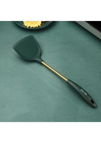 Yeşil L Paslanmaz Çelik Silika Jel Mutfak Gereçleri (Yurt Dışından)