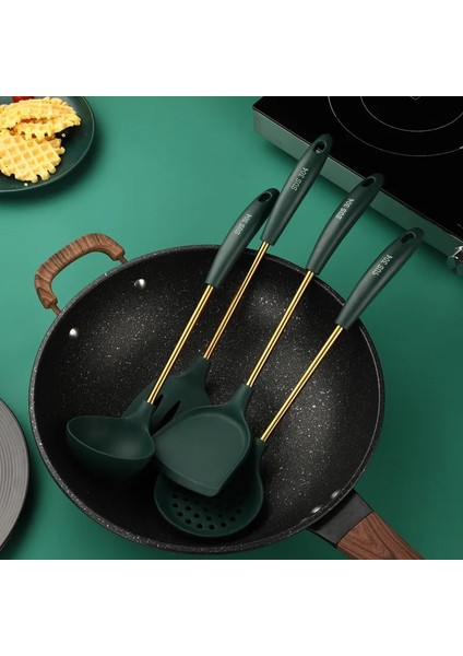 Yeşil L Paslanmaz Çelik Silika Jel Mutfak Gereçleri (Yurt Dışından) modelleri