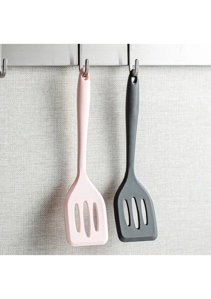 Siyah-Büyük Yumurta Balık Kızartma Tavası Spatula Kepçe Kızarmış Kürek Silikon Çeviriciler Pişirme Gereçleri Pişirme Mutfak Aletleri Aksesuarları Alet (Yurt Dışından) indirimleri
