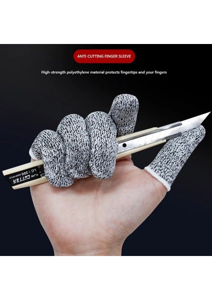Parmak Koruması 30PCS 10-30PCS Anti-Cut Parmak Örtüsü Parmak Koruyucu Kovan Kapağı Soyma Eldivenleri Toplama Parmakları Karyolası Mutfak Kesimi Için El Koruyucusu (Yurt Dışından) modelleri