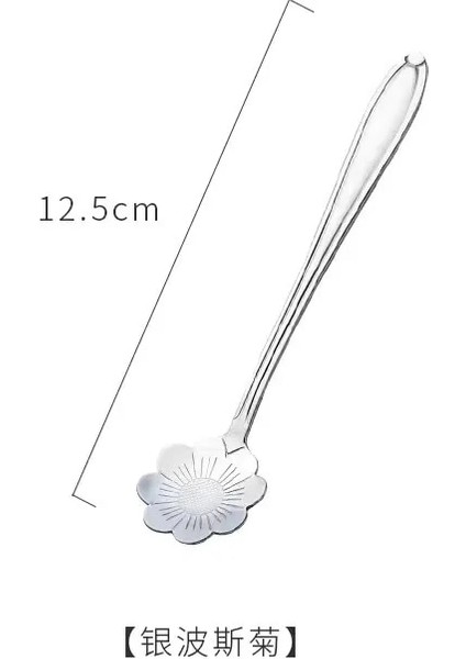 Golden Rose L Çiçek Kaşık Seti Küçük Çay Kaşığı Kahve Kaşığı Sevimli Tatlı Kaşığı Gümüş Altın Paslanmaz Lyzeczka Çelik Kaşık Kahve Çay Için (Yurt Dışından) indirimleri