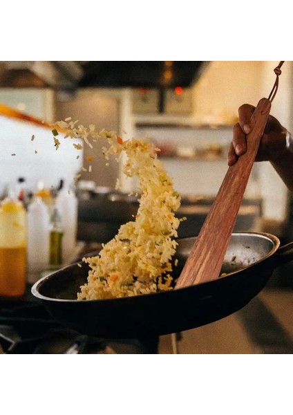 Küçük Ahşap Spatula Pişirme Için Tik Ahşap Sofra Spatula Taşınabilir Açık Kamp Gereçleri Kazıyıcı Tencere Mutfak Gereçleri Için Gıda (Yurt Dışından) modelleri