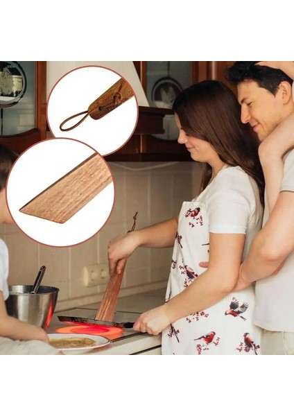 Küçük Ahşap Spatula Pişirme Için Tik Ahşap Sofra Spatula Taşınabilir Açık Kamp Gereçleri Kazıyıcı Tencere Mutfak Gereçleri Için Gıda (Yurt Dışından) indirimleri